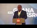 'Ghana at a crossroads': John Dramani Mahama's full speech