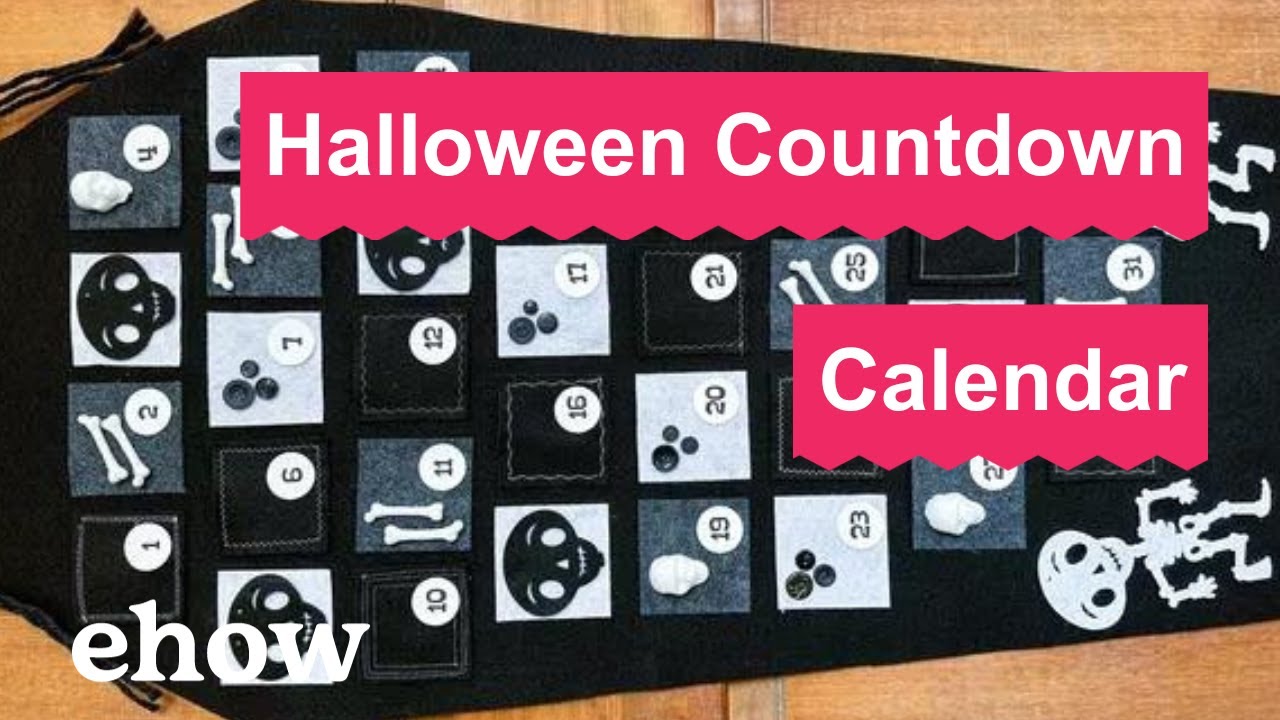 A Halloween Countdown Calendar Full of Tricks & Treats