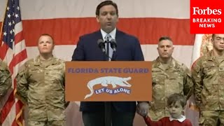 Ron DeSantis Proposes Volunteer Civilian Military Force 'Florida State Guard' To Help National Guard
