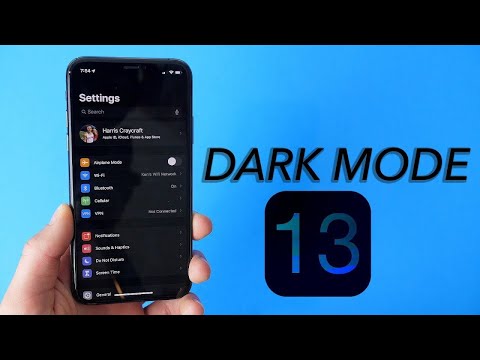 IOS 13 Dark Mode Tutorial