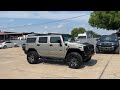 2003 Hummer H2 SUV - 12k miles - Pewter Metallic with Wheat Interior