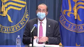 LIVE: U.S. health officials discuss COVID-19 vaccine distribution