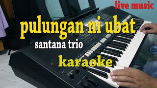 PULUNGAN NI UBAT KARAOKE LAGU BATAK SANTANA TRIO