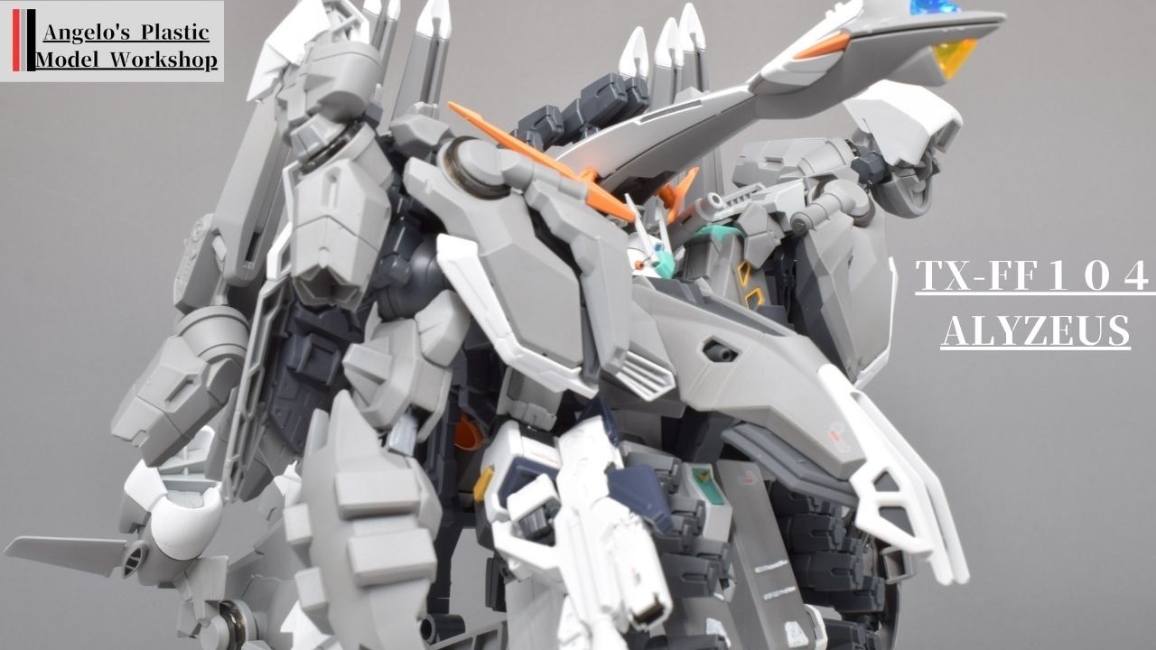 HG アリュゼウス 全塗装制作 - YouTube