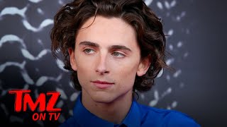 Timothée Chalamet Spotted With A Hickey On His Neck Tmz Tv