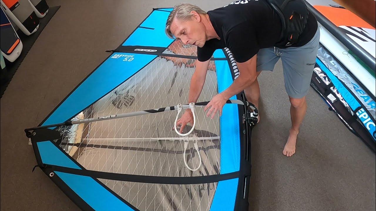 Windsurfing Harness Line Placement and Positioning YouTube