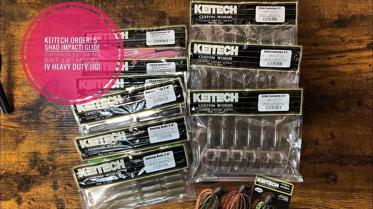 KEITECH Shad Impact 4" Silver Flash Minnow
