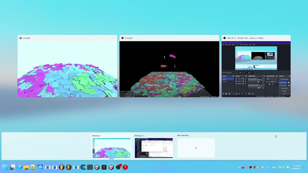 Benchmark: SharpFall 1.0 LTS  VS  SharpFall v2 Alpha
