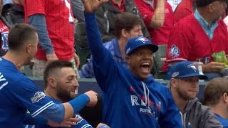 TOR@TEX Gm2: Blue Jays crush three homers in the 5th
