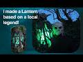 Turning a Local Legend Into a Lantern (DIY Build) - spooky light, perfect for Halloween!