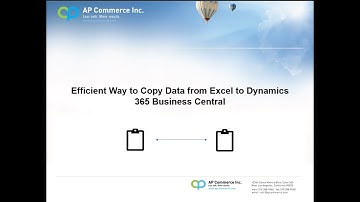 Efficient Way to Copy Data from Excel to Dynamics 365 Business Central in 2 minutes