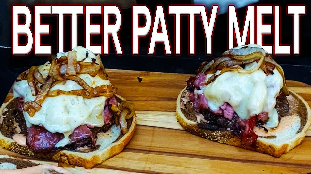 HOW TO MAKE A BETTER PATTY MELT ON THE BLACKSTONE GRIDDLE! PASTRAMI