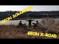 Моя первая покатушка на кроссовой резине. GEON X-Road 250 и GEON Scrambler 250