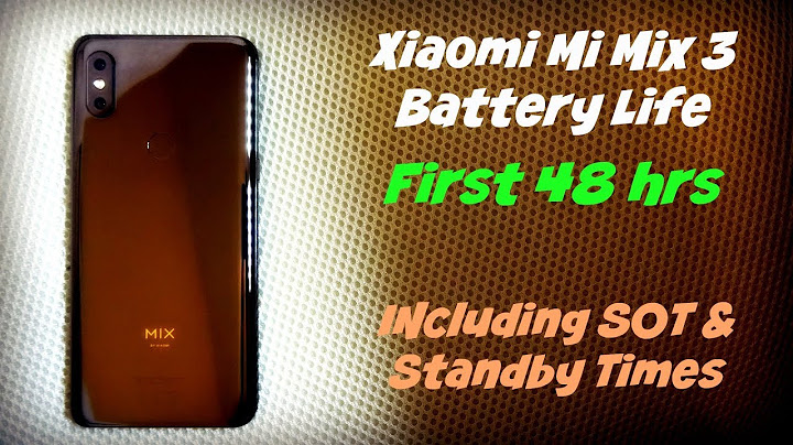 Mi mix 3 battery life review năm 2024