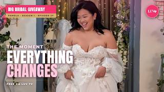 Never Tried On A Wedding Dress Before! 👰‍♀️ | Big Bridal Giveaway (Ep. 27 Pt. 1)