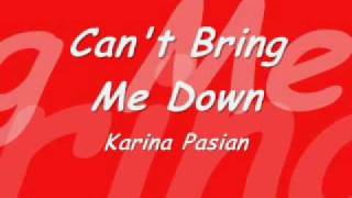 can't bring me down [ 2009 ]