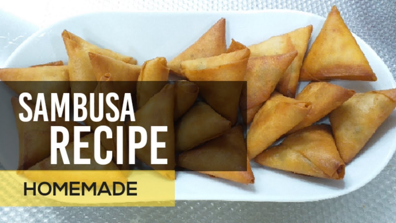 HOW TO MAKE SAMBUSA | HOMEMADE | ARABIC FOOD | UAE JOURNEY - YouTube