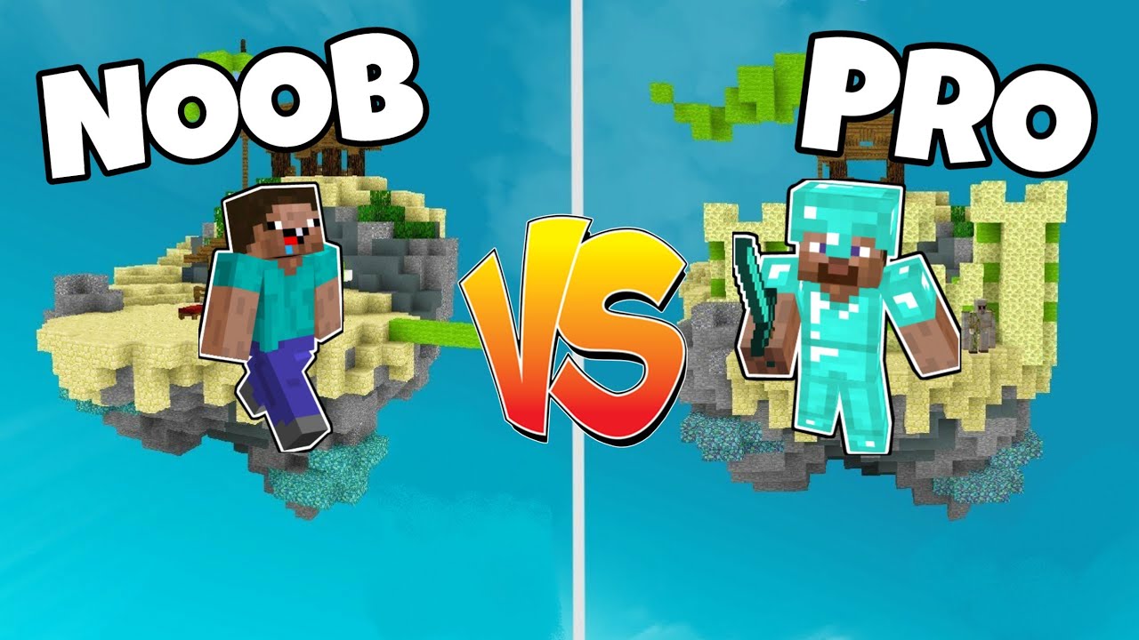 NOOB VS PRO in MINECRAFT BED WARS! - YouTube