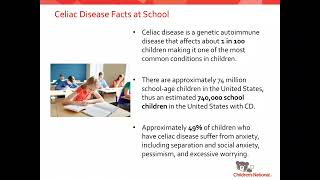 Supporting the Educational and Social Development of Children with Celiac Disease