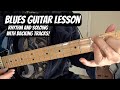 BLUES GUITAR LESSON (12 Bar Blues, Rhythm and Lead Tutorial)