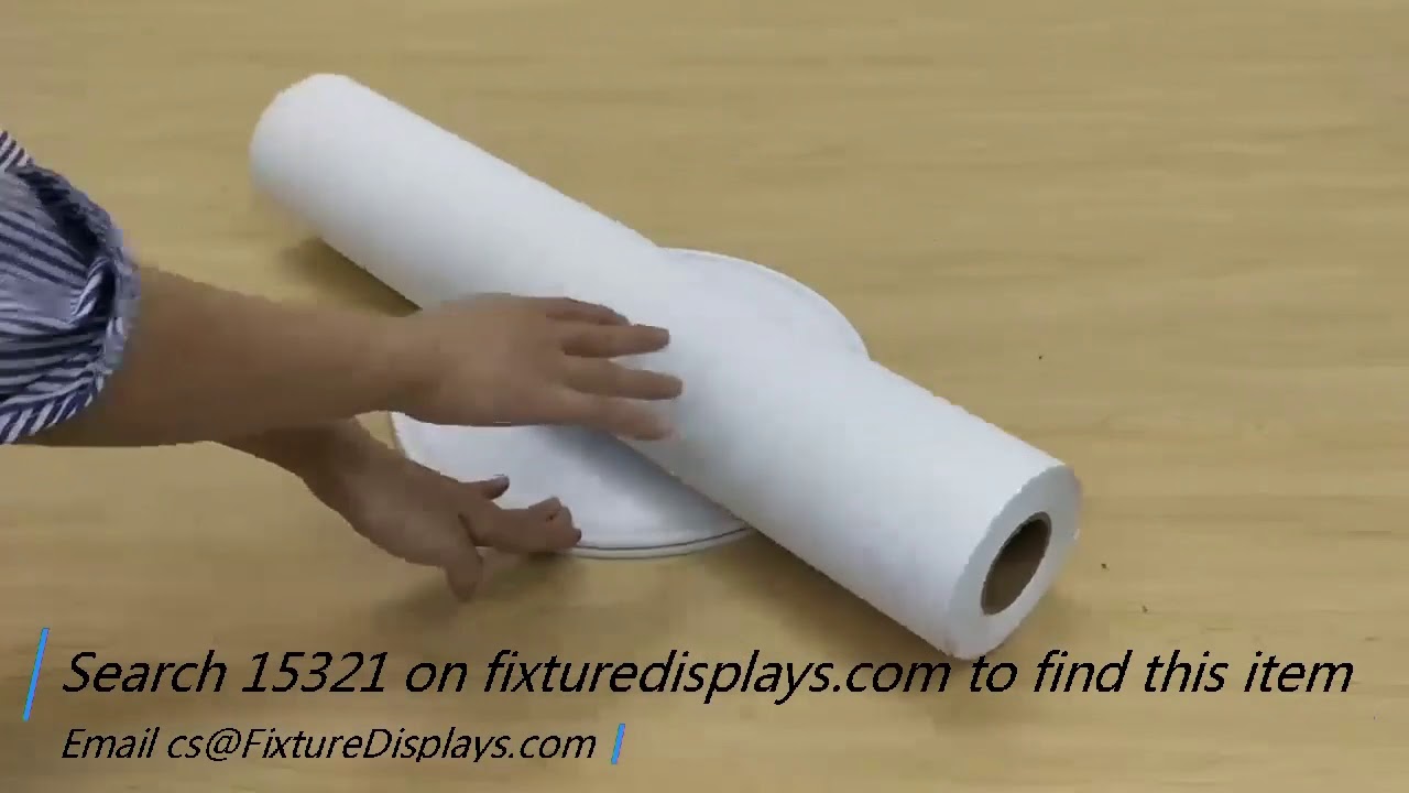 15321 24 inch wide self adhesive inkjet printing matte white paper 80 lbs 120 gsm fixturedisplays 3d