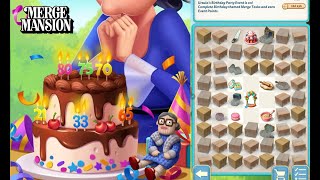Merge Mansion 🎂Birthday Event🍰 Ursula's Birthday Party🫖 #mergemansion