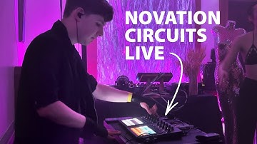 I played live with the Novation Circuits. Here