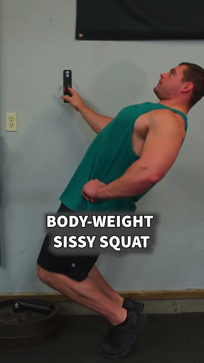 How to Do Sissy Squats for Loads of Leg Muscles Without Weights – DMoose