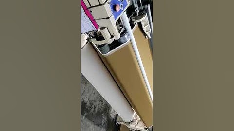Working Video OF Tsudakoma ZAX E Airjet Loom Machine  - Width - 210 CM