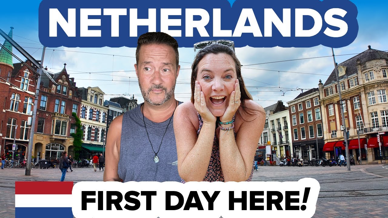 Our First Day in the Netherlands 🇳🇱 Canadians Shocked in The Hague 😲