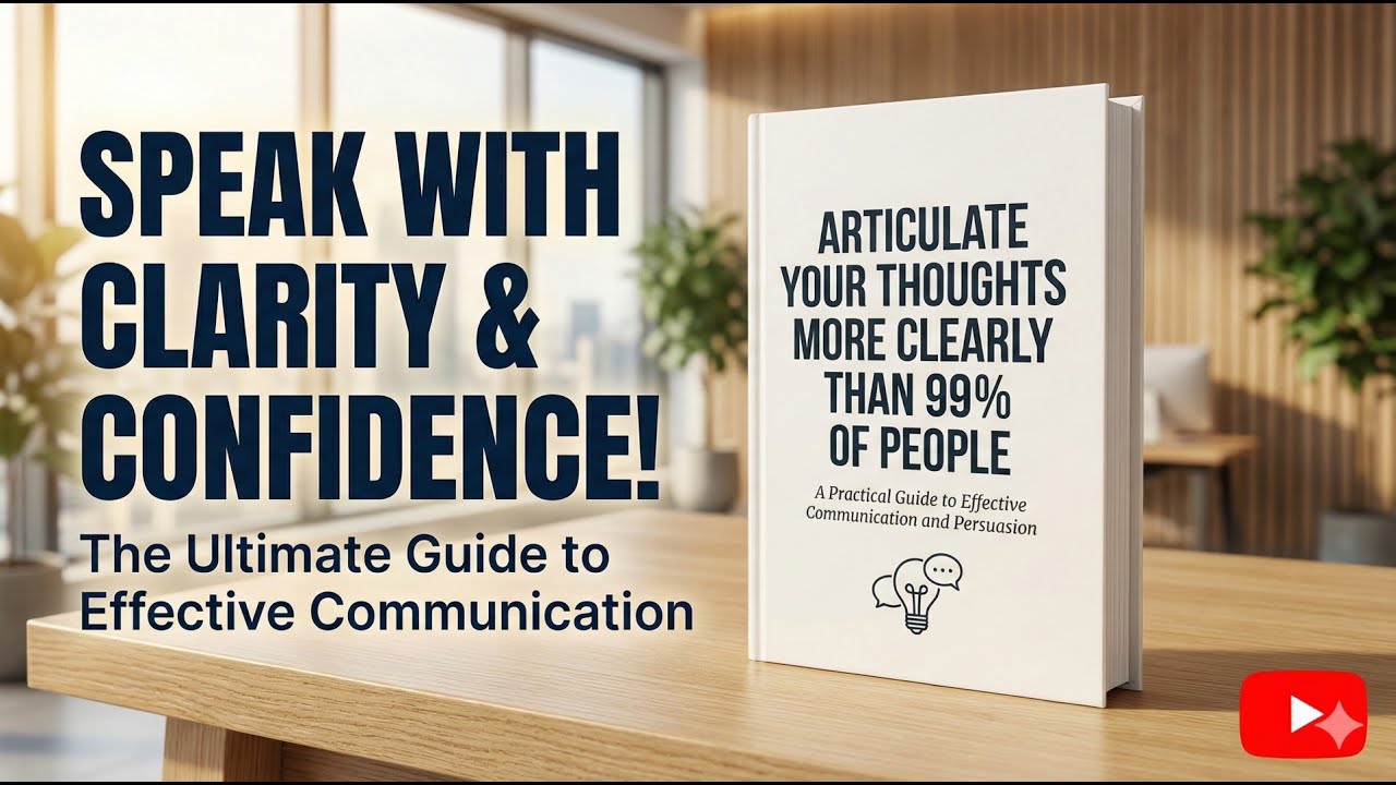 Speak With Clarity & Confidence | Articulate Your Thoughts Better Than 99% of People – Audiobook