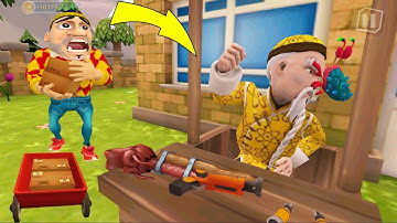 Dark Riddle 4 Mod MENU ( All Skin ) Story Mode Update New Chapter 5 Christmas : Part 161