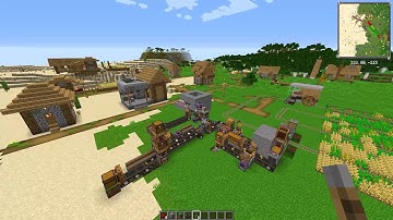 Minecraft Create 0.3 Mod Combine Harvester and Bread Factory