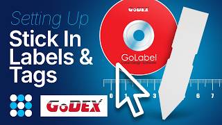 Creating Stick In Label & Tags Templates in GoLabel | Bluepoint & GoDEX
