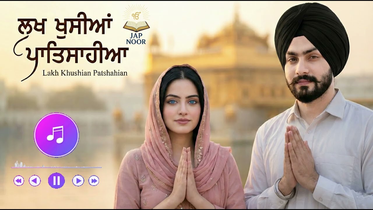Lakh Khushian Patshahian | ਲਖ ਖੁਸੀਆ ਪਾਤਿਸਾਹੀਆ | लाख खुशियां पातशाहियां | Bhai Japnoor Singh