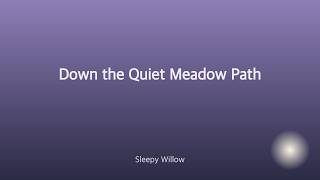 Down the Quiet Meadow Path | Gentle Bedtime Video for Toddlers | No Flashing, Calm Lullabies