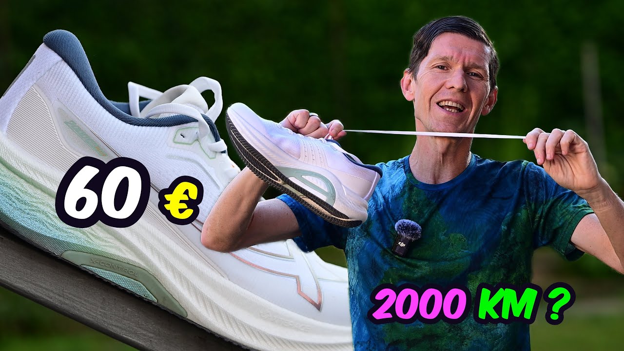 Scarpe da running cinesi economiche: la recensione della Xtep 2000 km Plus