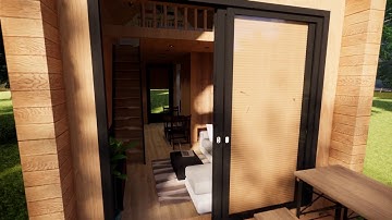 Tiny house enscape + sketchup