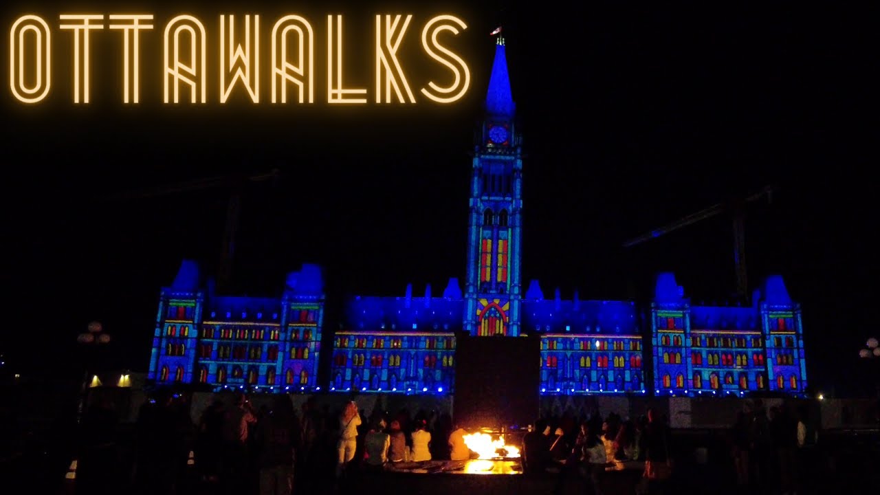 Very last Northern Lights Sound and light show for 2022 in 4K Ottawa