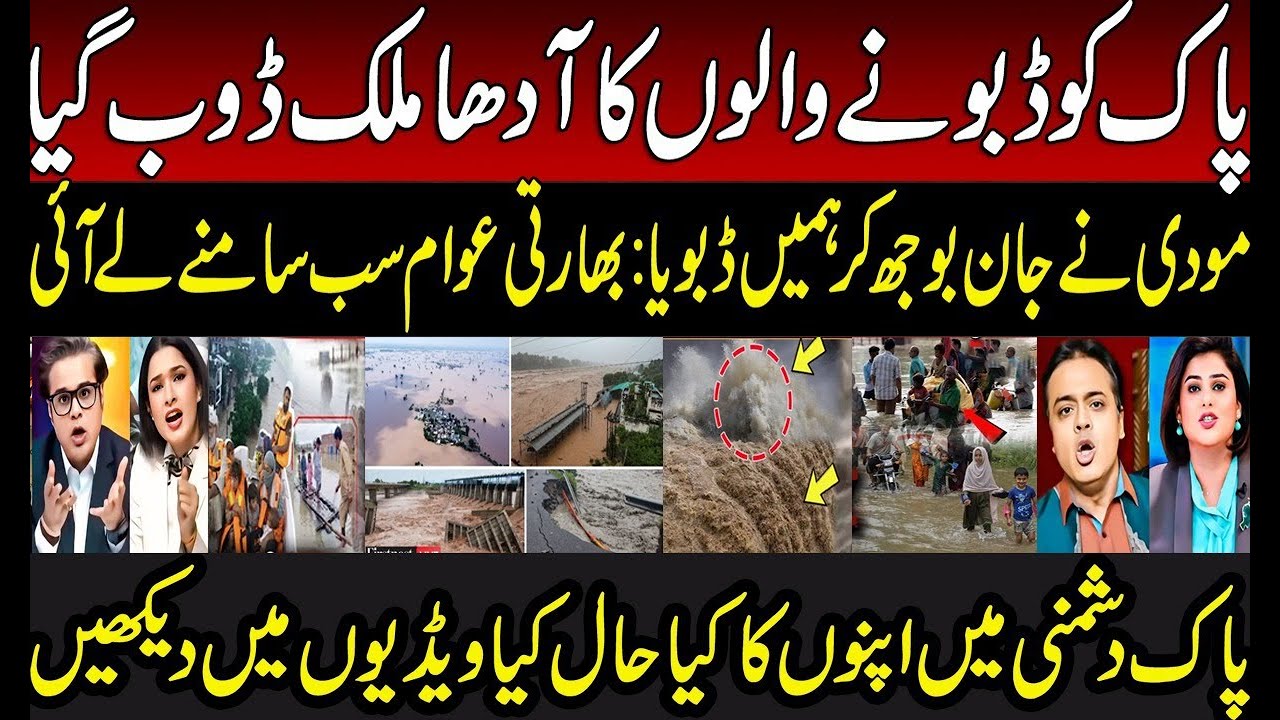 Indian Sikh Angry on Modi on Floods in Indian Punjab | Indus Water Treaty | Indian Media | BJP