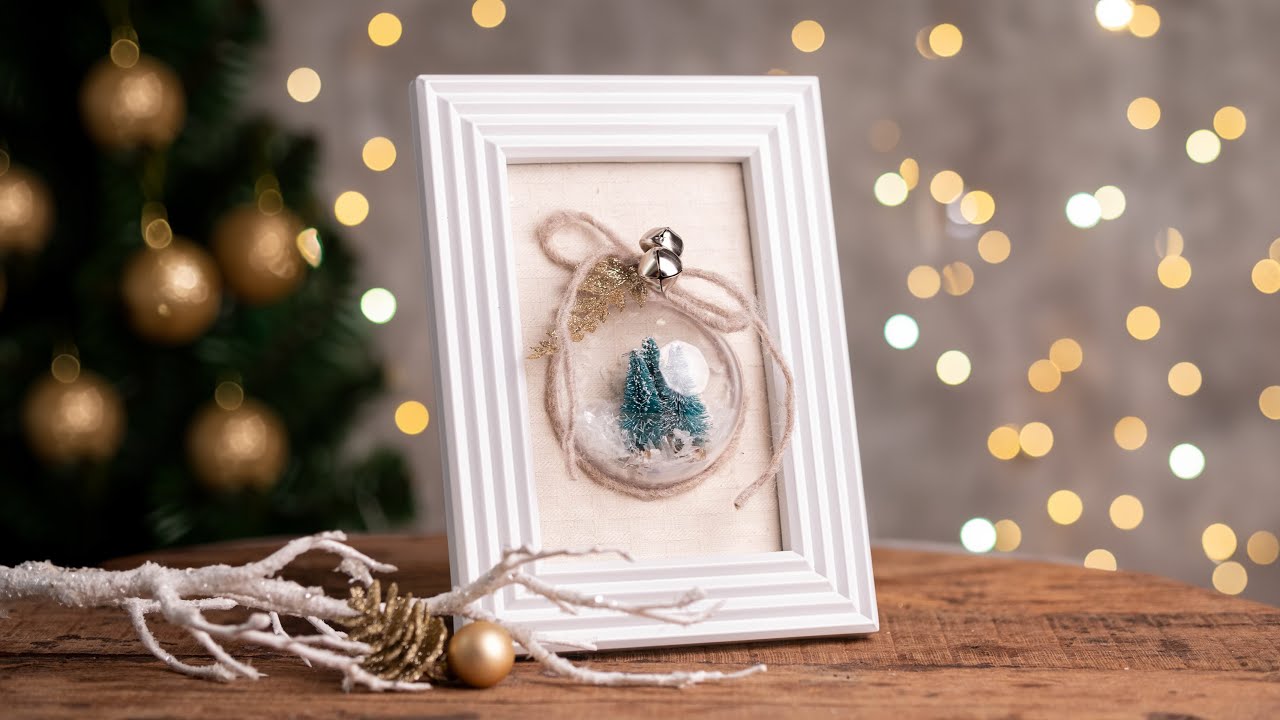 Bilderrahmen Weihnachtlich Gestalten
