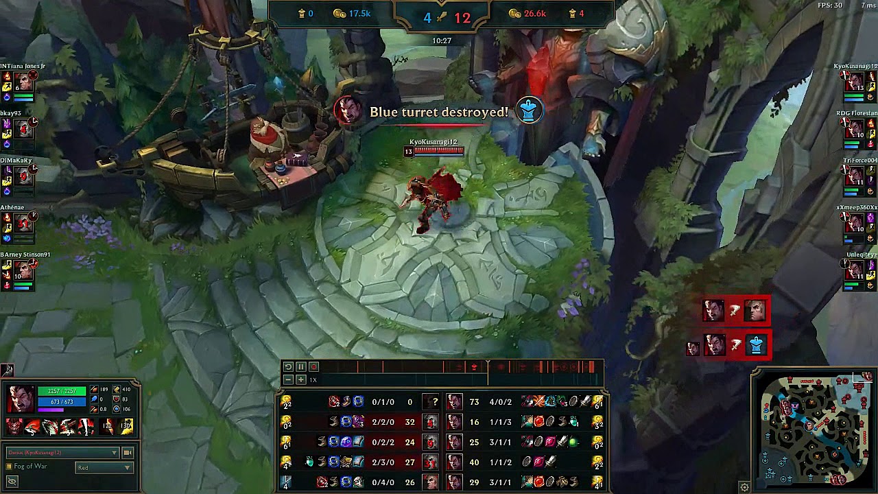 One for all Darius mains