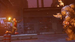 Spider-Man:Miles Morales VS Rhino:Aleksei. (PS5 Edition)