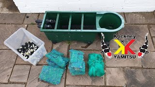 DIY Kockney koi Filter Pond Filter Project Media Upgrade Cheap Budget Koi