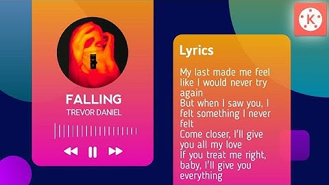 Kinemaster - Audio spectrum with lyrics video tutorial | Kinemaster tutorial