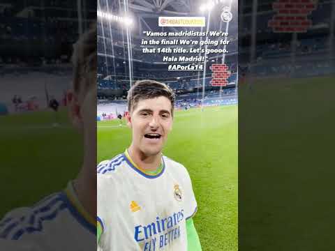 THIBAUT COURTOIS😍⚪ #shorts