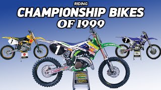 WE RIDE CHAMPIONSHIP BIKES OF 1999 - THROWBACK STORY