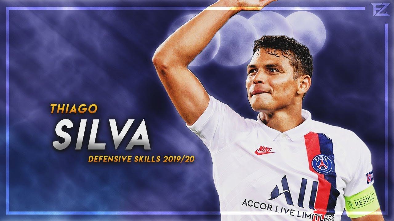 Thiago Silva 201920  Art Of Defending  Tackles  Defensive Skills  HD