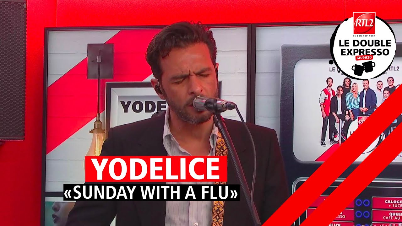 Yodelice interprète "Sunday With a Flu" dans Le Double Expresso RTL2 (21/06/24)