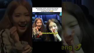 Not Jennie calling her avocachaeng 💀😱 #blackpink #블랙핑크 #jennie #제니 #rosé #장미 #shorts